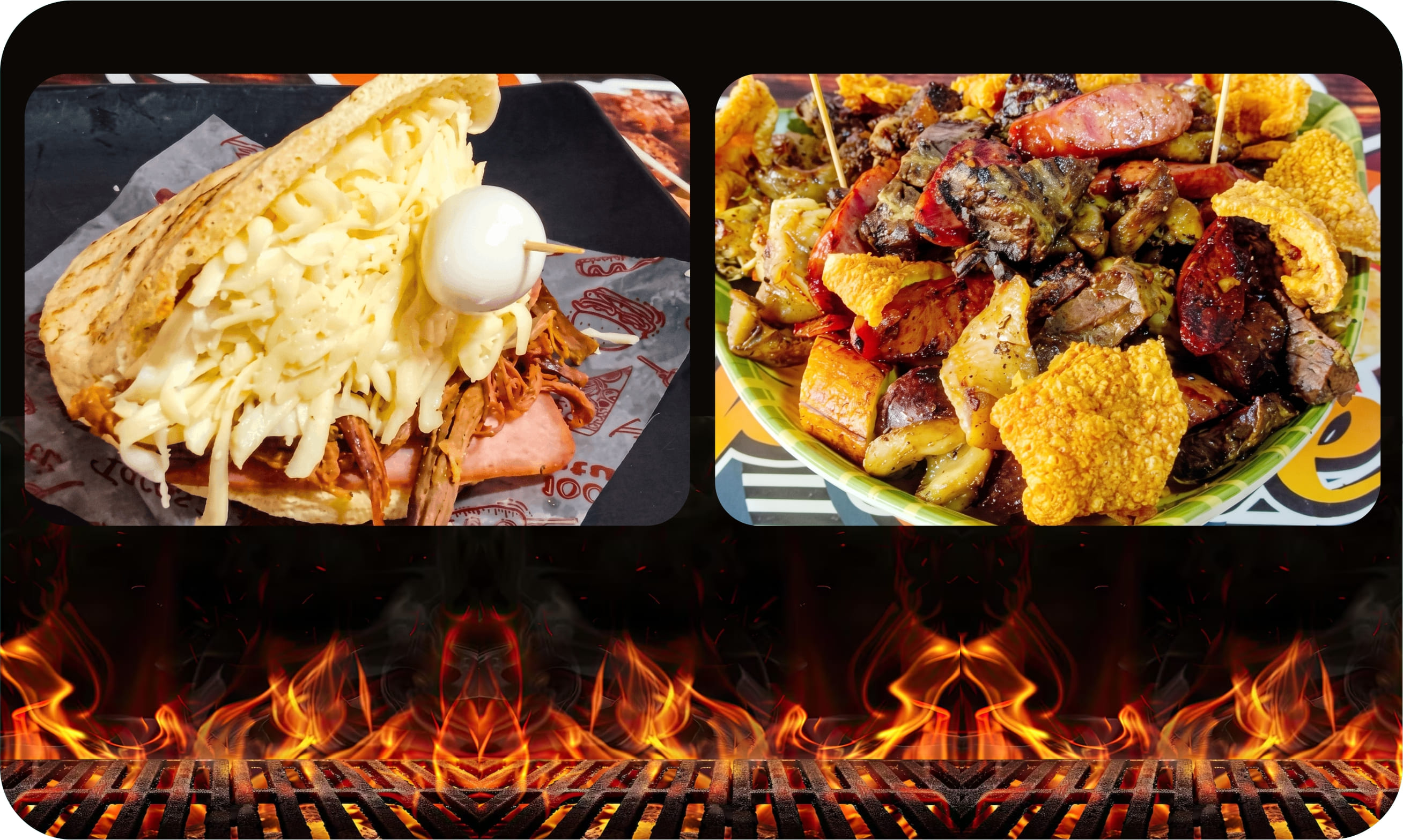 Portada de 🍽 AREPIQUE 🍽            AREPAS Y PICADAS 😋