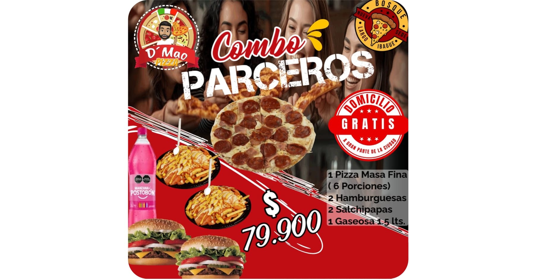Imagen del productoCOMBO PARCEROS