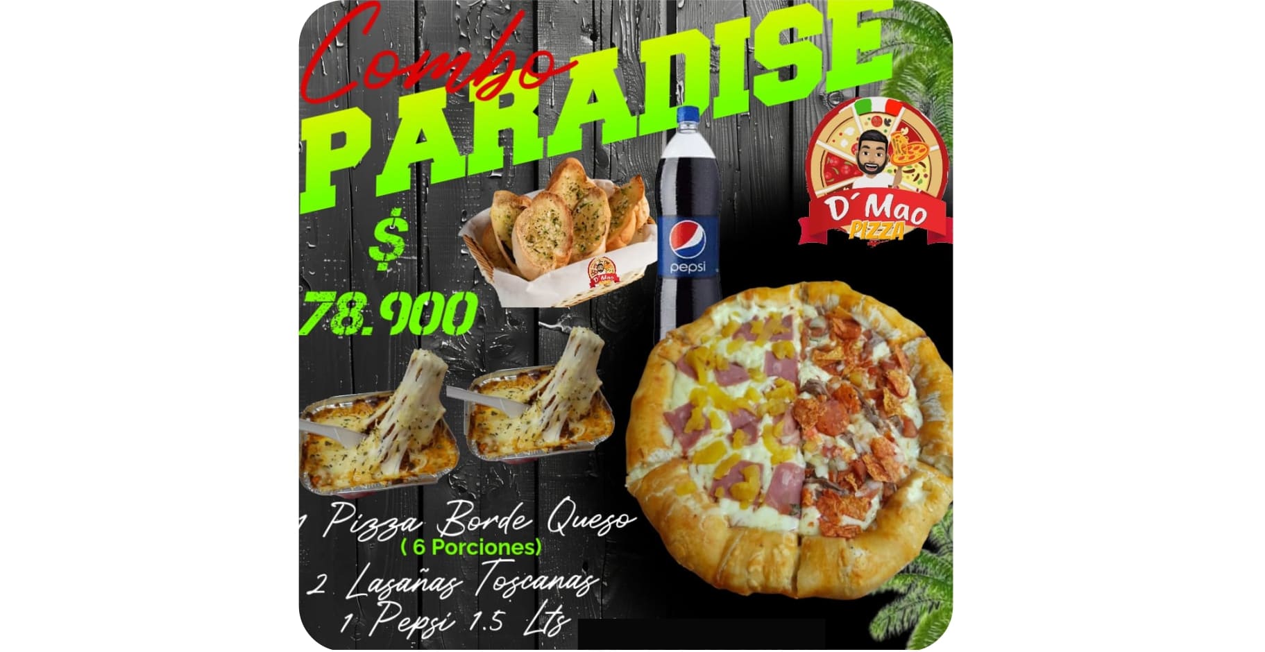 Imagen del productoCOMBO PARADISE